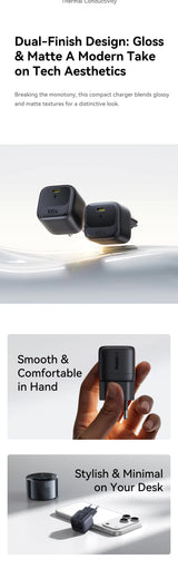 Pod Grid Baseus Mini 100W GaN USB-C Fast Charger